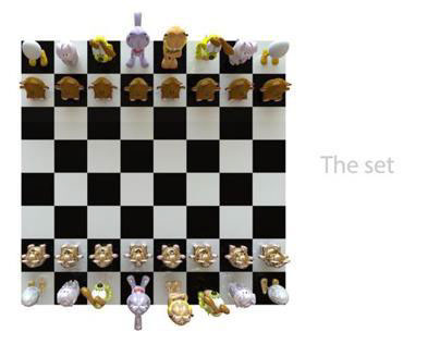 Garfield Chess Set