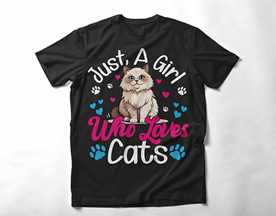 Ragdoll Cat Kitten Owner Lover T-Shirt