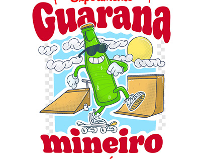 Guaraná Mineiro - Ilustrações para camisas