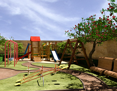 Kids playing area