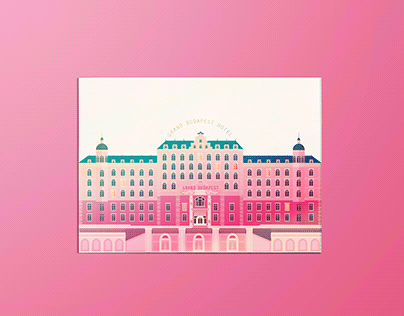 Grand Budapest Hotel Illust