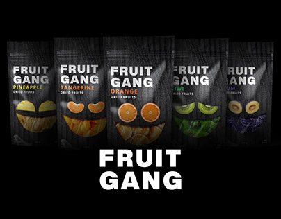 Naming and Packaging Design for Fruit Gang
