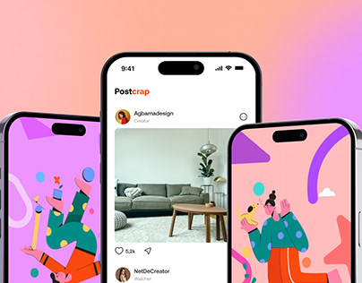 PostCrap- Social Media App for creators
