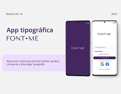 FONT•ME | App tipográfica