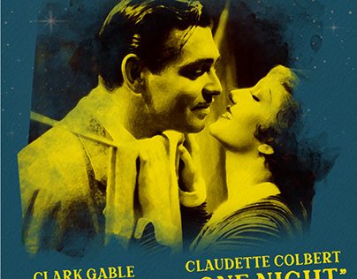 Project thumbnail - It Happened One Night (alternate poster design)