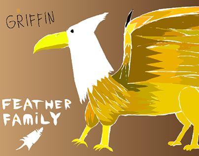 GRIFFIN GRYPHON from Feather Family