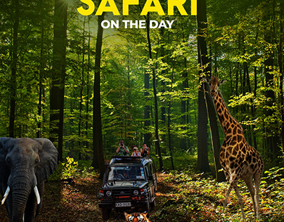 Jungel Safari Comercial Poster