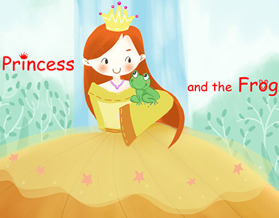 KID'S BOOK - THE PRINCESS AND THE FROG