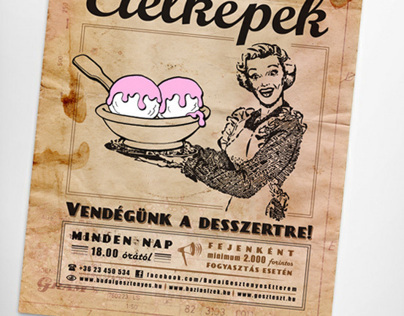 Budai Gesztenyés | Restaurant | Poster, T-shirt | 2012