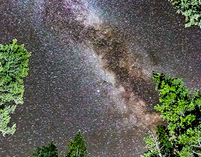 Milky Way & Star Trails
