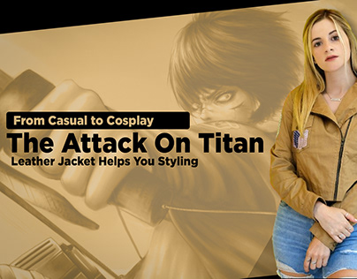 The Attack On Titan Leather Jacket