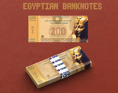 Egyptian pounds design ( 200 L.E )