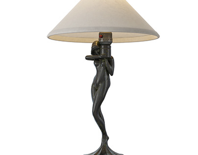 1stdibs Frank art Table Lamp L203