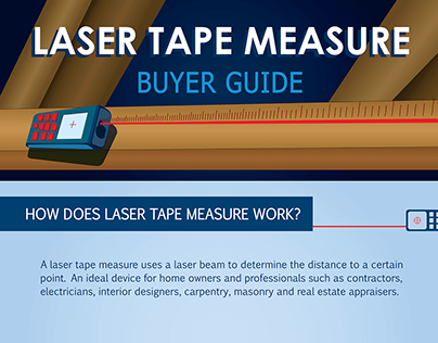 Laser Tape Measure Buyer Guide Infographic
