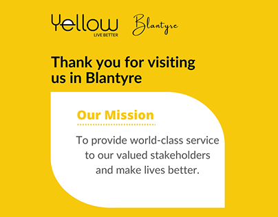 Yellow Blantyre Flyer