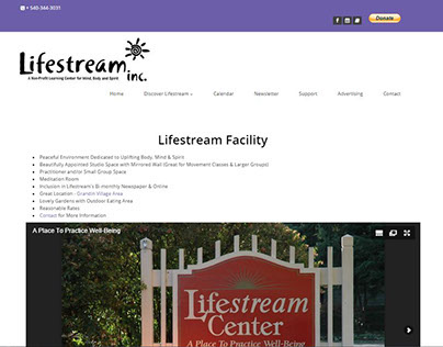 Website Design - Lifestream Inc.