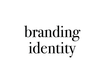 Branding identity