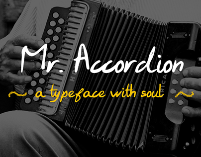 Mr. Accordion Typeface