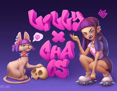 Project thumbnail - Lilly & Chaos. Partners in crime.