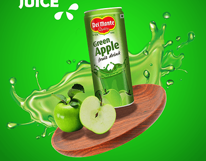 Apple juice poster