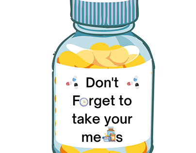 Medication Reminder Sticker