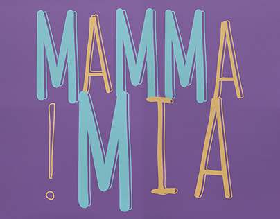 Sistema Tipográfico - Mamma Mia