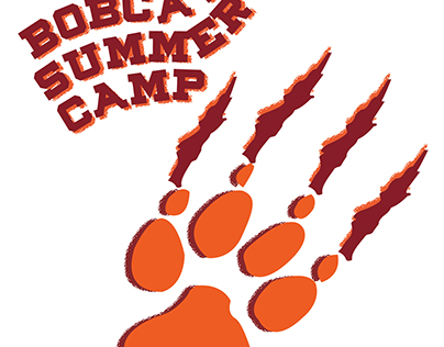 Summer Camp T-shirt Design.
