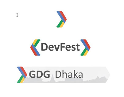 Logo Design Concept for GDG Dhaka with DevFest