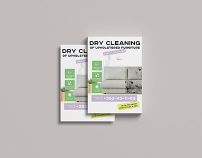 flyer for dry cleaning