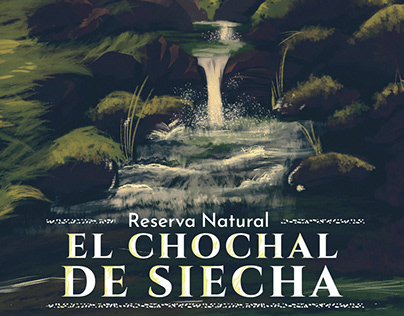 Natural park poster illustrations