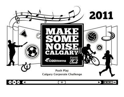 Calgary Corporate Challenge T-Shirt - 2011