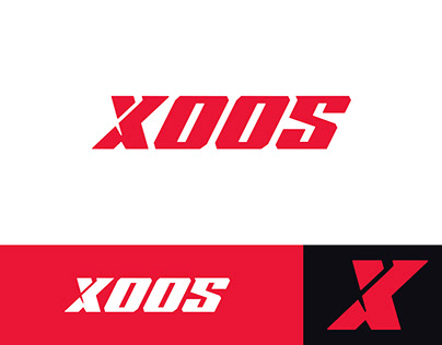 Xoos Shoes Logo Branding