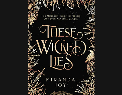 Book Cover Design THESE WICKED LIES