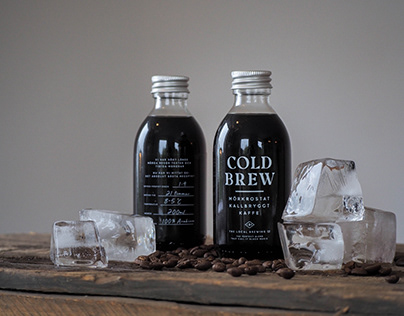 Cold brew - Etikett design