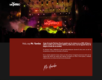 Website for Mr. Yambo