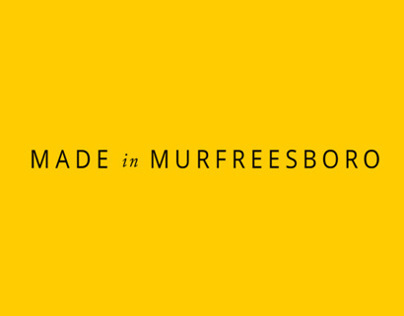 Made in Murfreesboro Brand Identity