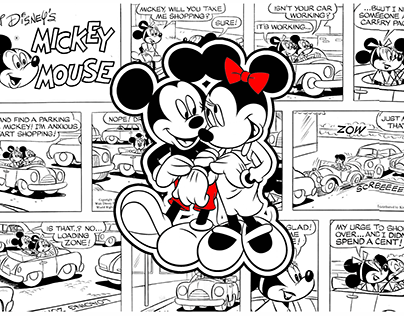 Minnie Mickey Tumbler 20oz Straight