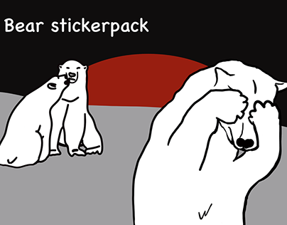Bear stickers for Telegram