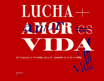 Proyecto Intermedia - Lucha+amor
