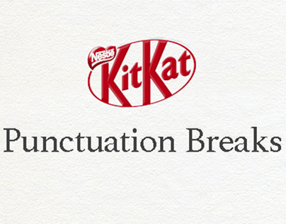 KITKAT - Punctuation Breaks