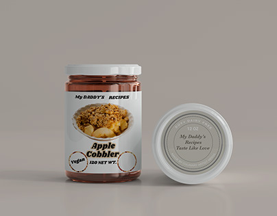Label Design (Apple Cobbler)