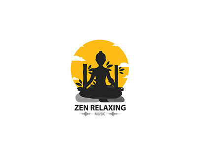 Zen relaxing Music logo Design