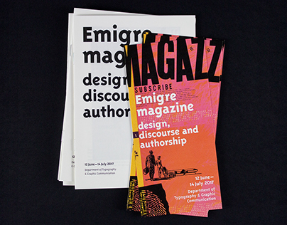 Emigre magazine: design, discourse and authorship