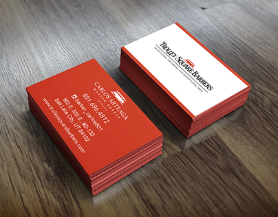 Trolley Square Barbers | Business Cards