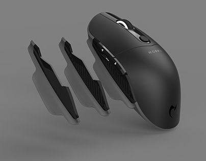 Removable Side Button - Office Mouse