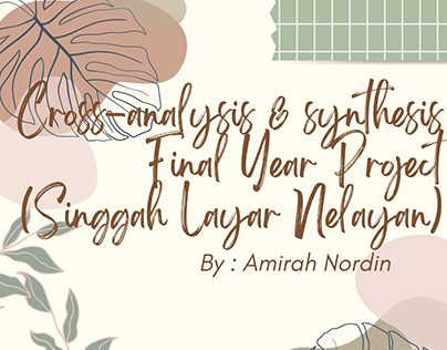 Cross-analysis & synthesis FYP (Singgah Layar Nelayan)