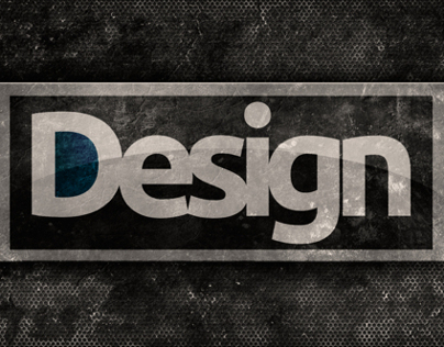 Concrete Mesh + Grunge Logo Design