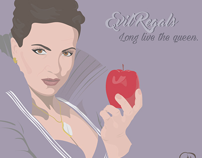 ILLUSTRATION | Once Upon A Time - Evil Queen