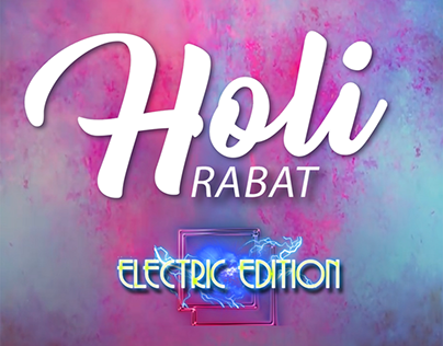 Holi Festival Rabat Logo and Branding