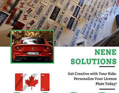 Custom Ontario Plates- Nene Solutions